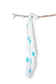 Strandlaken Fluor Blue Briljant XXL