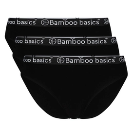 Ondergoed Bamboo Basics Women Yara Black (3-Delig)-XL