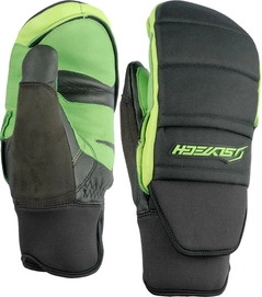 Want Slytech Mittens Fortress Race Neon Green Black