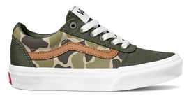 Vans Youth Ward Frog Camo Forest Night White