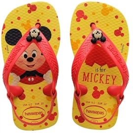 Flip Flops Havaianas Baby Disney Classics II Lemon Yellow Baby's