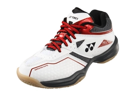 Badmintonschoen Yonex Kids Power Cushion 36 White Red