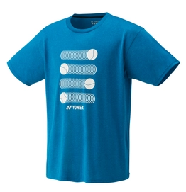 T-shirt de tennis Yonex Men 16319EX Infinite Blue