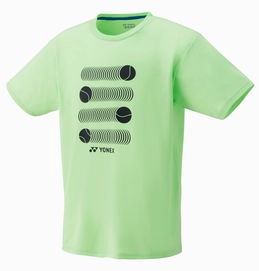 T-shirt de tennis Yonex Men 16319EX Pastel Green