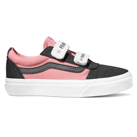 Vans Youth Ward V Fearless Black Pink Icing