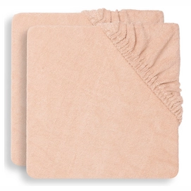 Wickelunterlagenbezug Jollein Frottee Pale Pink (2 Stück) (50 x 70 cm)