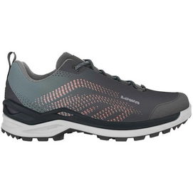 Wandelschoen Lowa Women Zirrox GTX Lo Steelblue Mandarin