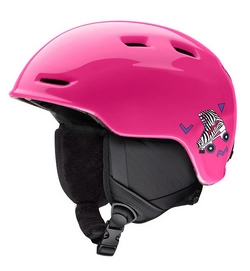 Skihelm Smith Junior Zoom Pink Skates