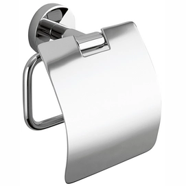 Toilet Roll Holder Decor Walther Basic Flap Chrome