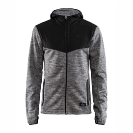 Jas Craft Men Breakaway Jersey Hood Dark Grey Melange