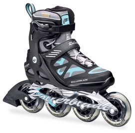 Inline Skates Rollerblade Macroblade 90 St W Black Light-Blue