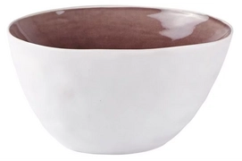 Kom Villa Collection Stoneware Lilac 24 x 20 cm