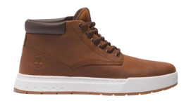 Timberland Mens Maple Grove Leather Chukka Medium Brown