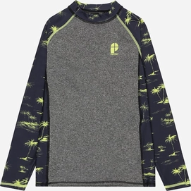 Manches Longues Protest Garçon Fermen Jr Rashguard Night Skyblue