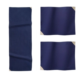 Set de Table de Cuisine DDDDD Triangle Bleu