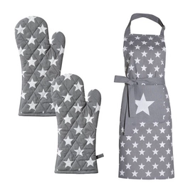 Set Tablier/Grant Isolant DDDDD Etoile Gris