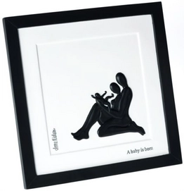 Art Print Anna Nielsen A Baby is Born