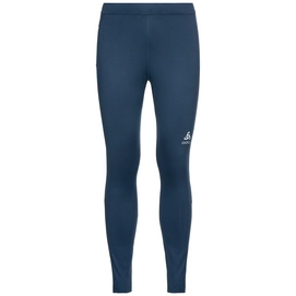 Sportbroek Odlo Men Tights Essential Warm Blue Wing Teal