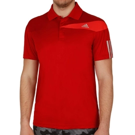 Tennispolo Adidas Men Response Red