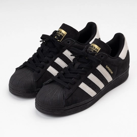 Adidas superstar gold black white best sale