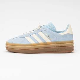 Baskets Adidas Femme Gazelle Bold Clear Sky / Cream White / Gold Metallic