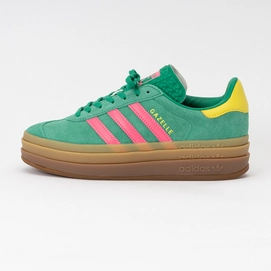 Baskets Adidas Women Gazelle Bold Court Green / Lucid Pink / Pure Sulfur