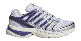 adidas Junior Adistar Control 5 Cloud White / Purple Rush / Dash Grey