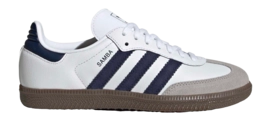 adidas Junior Samba OG Cloud White / Night Indigo / Gum