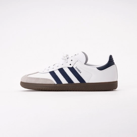 Adidas Junior Samba OG Cloud White / Night Indigo / Gum 26 | Sneaker  District COM