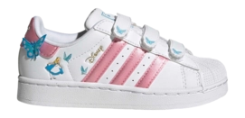 adidas Kids Superstar II CF Cloud White / Light Pink / Lucid Aquamarine