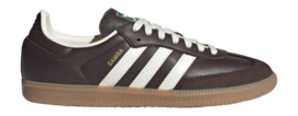 adidas Unisex Samba OG Dark Brown / Off White / Gum