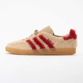 Baskets Adidas Femme Gazelle Indoor Magic Beige / Team Victory Red / Gum