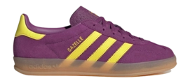 adidas Women Gazelle Indoor Rich Mauve / Bright Yellow / Gum