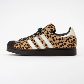 adidas gazelle silver green womens adidas Superstar 80s x Metropolitan Shoes Crystal White / Collegiate Green  / Gum main image 0