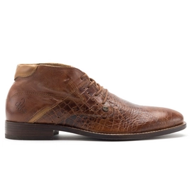 Chaussures Rehab Adriano Croco Cognac-Taille 40