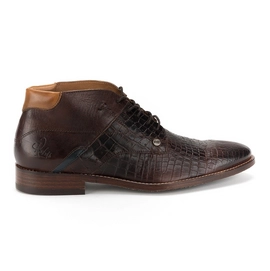 Schnürschuhe Rehab Adriano Croco Cafe Herren