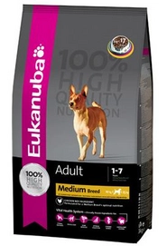 Hondenbrokken Eukanuba Adult Medium 3 kg