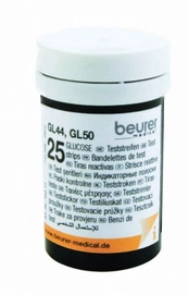 Teststrips Beurer GL44 GL 50 (2x 25 strips)