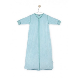 Babyslaapzak Jollein 4-seizoenen Comfy Fleece Lagoon Afritsb. Mouw