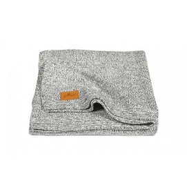 Babydecke Jollein Stonewashed Knit Grey