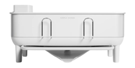 Afdruiprek Simplehuman Compact Met Stalen Frame Wit