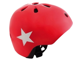 Fietshelm AGU Kids Star Red