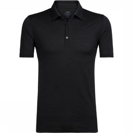Polo Icebreaker Homme Tech Lite SS Polo Black