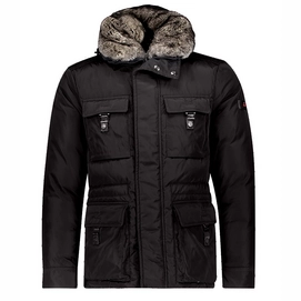 Winterjacke Peuterey Aiptek GB Fur Black Herren