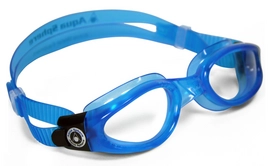 Schwimmbrille Aqua Sphere Kaiman Transparente Linsen Blau
