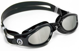 Schwimmbrille Aqua Sphere Kaiman Spiegel Linsen Schwarz