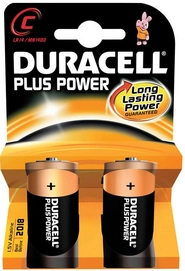 Batterij Duracell C Alkaline 2-pack