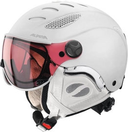 Ski Helmet Alpina Jump JV QVHM White Matte