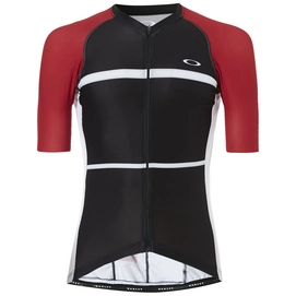 Fietsshirt Oakley Men Colorblock Road Jersey Red Line