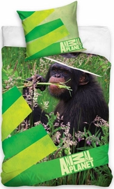 Dekbedovertrek Animal Planet Aap (Katoen)